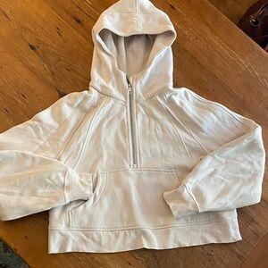 lululemon athletica Cream Hoodie Jacket